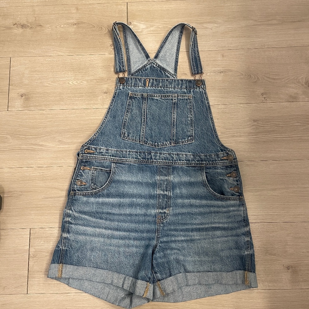 American Eagle Short Overalls
